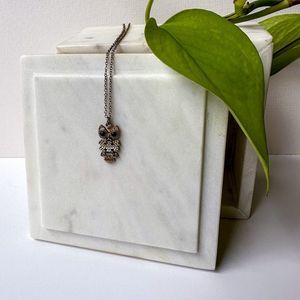 Owl Pendant Necklace